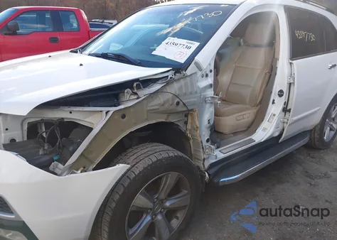 2012 Acura Mdx Technology Package из США, поврежденный, VIN 2HNYD2H3XCH548972